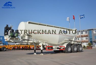 Camion del porta rinfuse del cemento di 45 CBM, autocisterne della polvere del cemento per trasporto in serie delle farine
