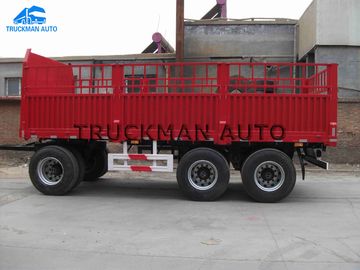 Camion di roulotte della parete laterale del recinto 40-60 tonnellate di 7500*2500*3000mm di grande misura