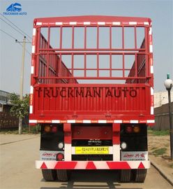 60 tonnellate resistenti del recinto dei semi del rimorchio di sistema dell'ABS per trasporto di carico in serie