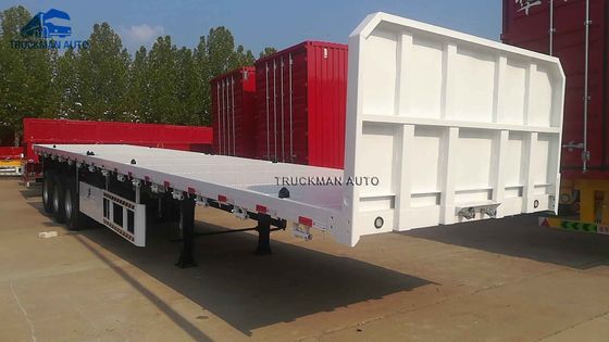 60 tonnellate di rimorchio a base piatta del contenitore per trasporto di carico in serie