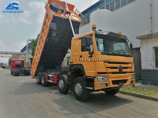 12 camion cubico del tester della ruota 371HP SINOTRUK HOWO 25 per il Ghana