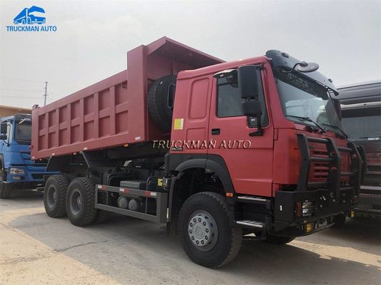 6x4 25 tonnellate di cino del camion 371HP autocarro con cassone ribaltabile resistente Sudan del sud