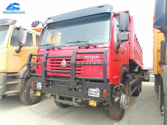 6x4 25 tonnellate di cino del camion di Howo 371 autocarro con cassone ribaltabile per il lavoro di organizzazione civile