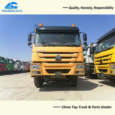 371HP 12 carraio SINOTRUK HOWO 50 tonnellate di Tipper Trucks For Ghana