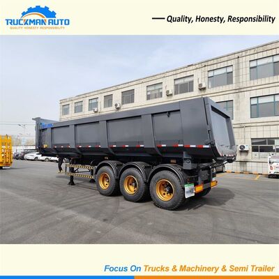 70 tonnellate 3 dell'asse di rimorchio dei semi, sollevamento di Hyva del rimorchio dello scarico del rimorchio di trattore