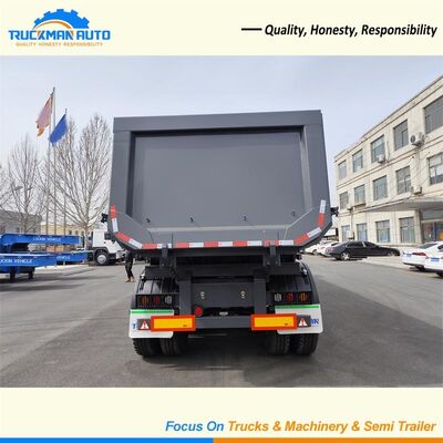 70 tonnellate 3 dell'asse di rimorchio dei semi, sollevamento di Hyva del rimorchio dello scarico del rimorchio di trattore