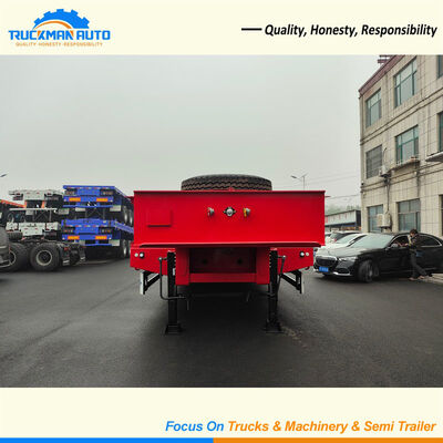 Asse 3 60 tonnellate di Lowbed di rimorchio dei semi per il Sudan del sud