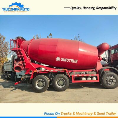 Vendita calda SINOTRUK HOWO NX 371HP 6X4 12 Cubic RHD Concrete Mixer Truck Per Papua Nuova Guinea