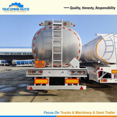 High Quality 3 Axle 45000 Liters Fuel Tanker Semi Trailer For South Africa