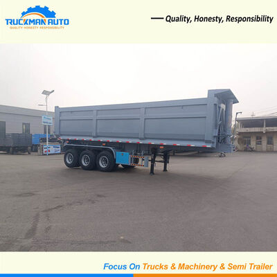 Semi-remolchio a tre assi di 50 tonnellate a forma di U