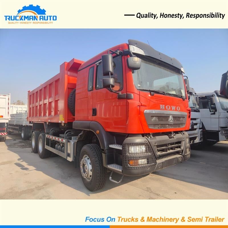 High Quality SINOTRUK TX 6X4 371HP 30 Tons Dumping Truck For Ghana
