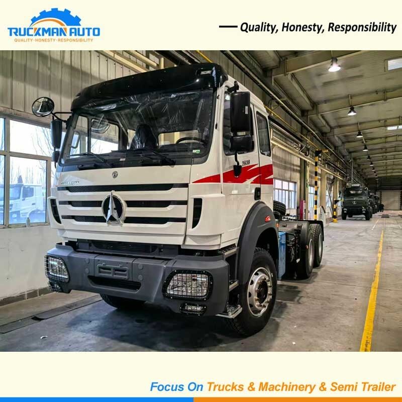Autocarro trattore BEIBEN 2638 6X4 380CV Nuovo di zecca per il Camerun